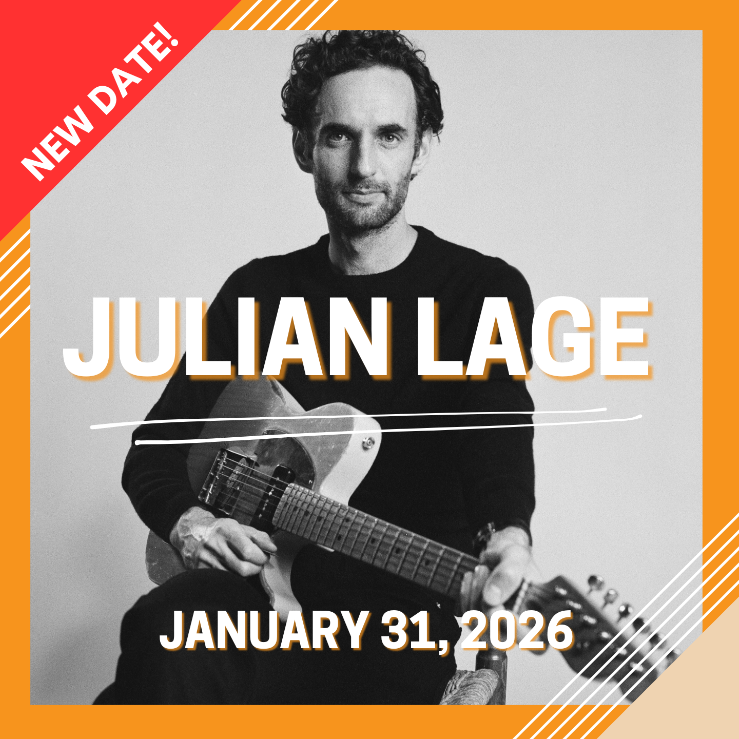 Julian Lage - NEW DATE! — Sharon Lynne Wilson Center for the